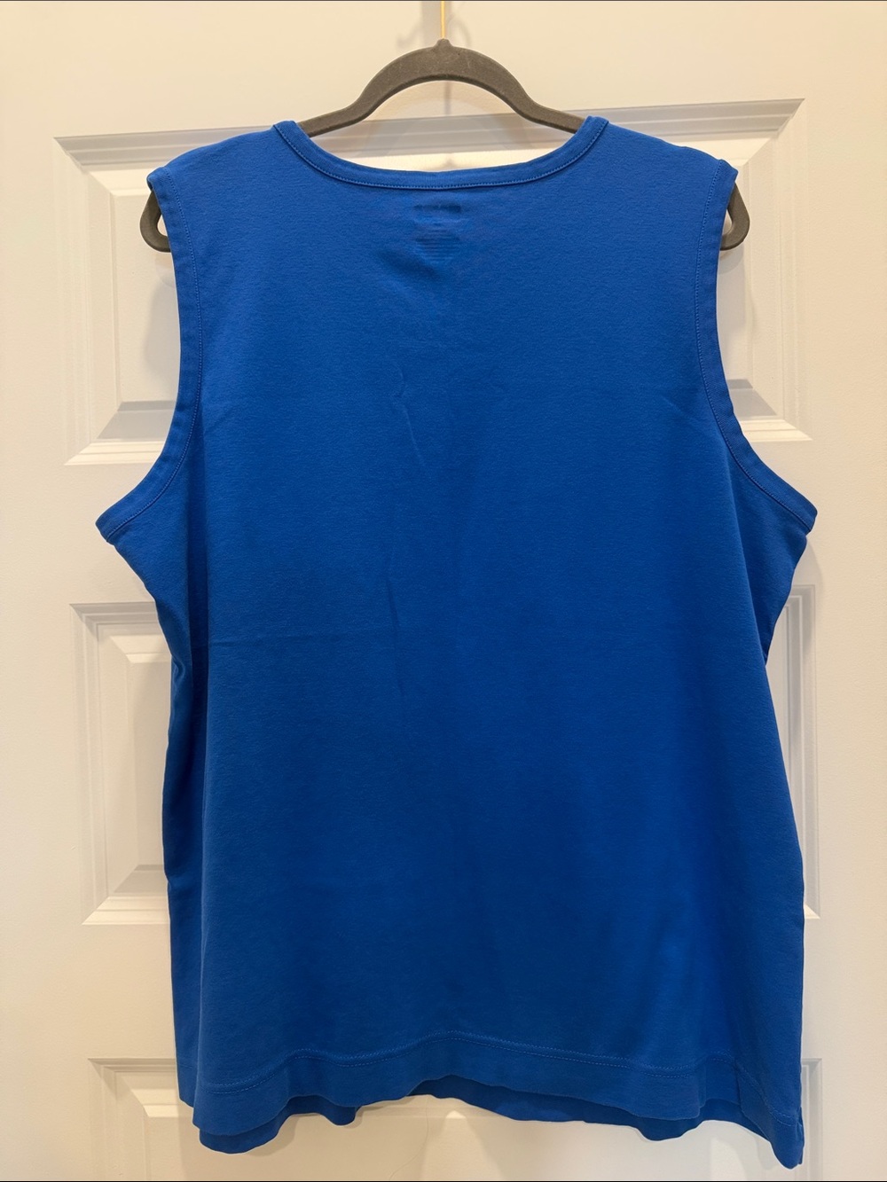 Duluth Trading Co Royal Blue Sleeveless Tank - Picture 3 of 4